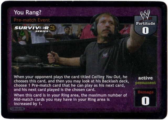 You Rang? (SS3) Foil